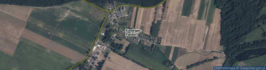 Zdjęcie satelitarne Kondrajec Pański ul.